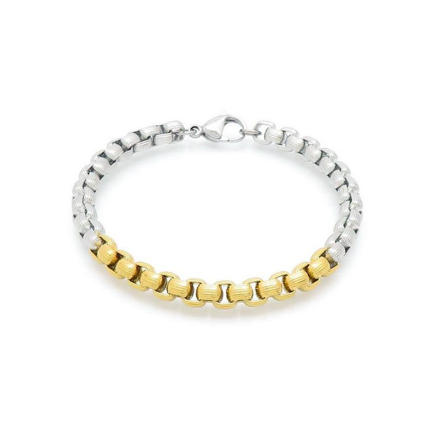 S.Steel Two plating colors Special Links Men-c