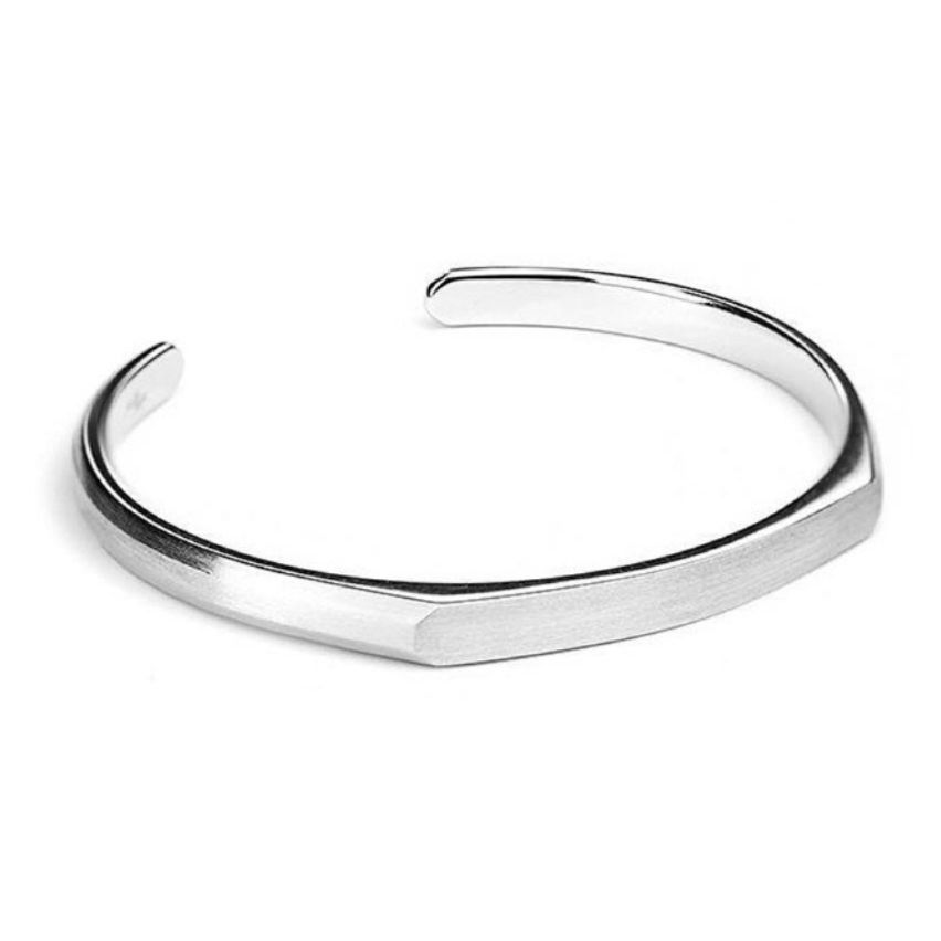 S.Steel Bangle Minimalist Men-c