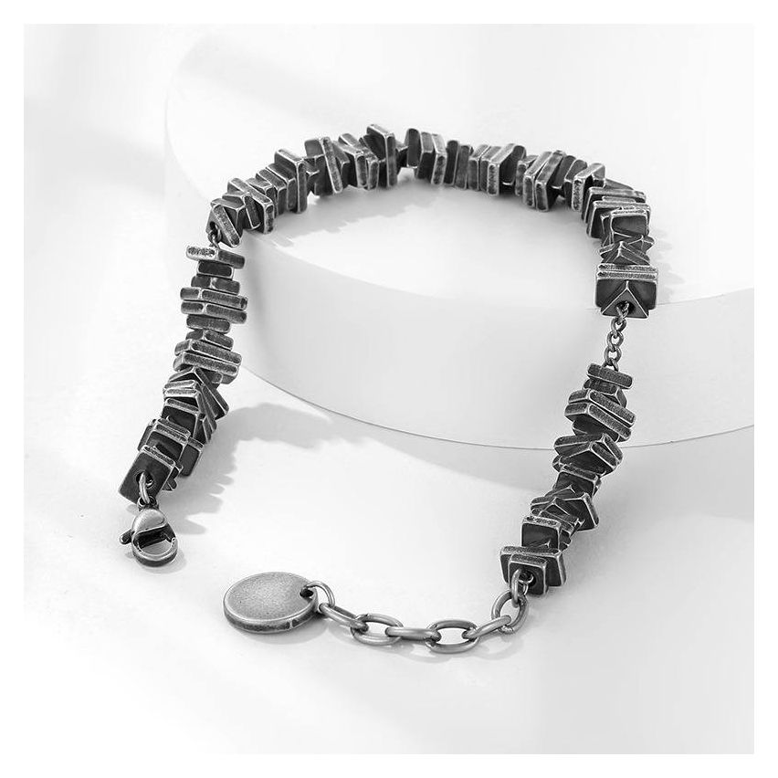 URBAN Antique silver S.Steel Urban Men-c 