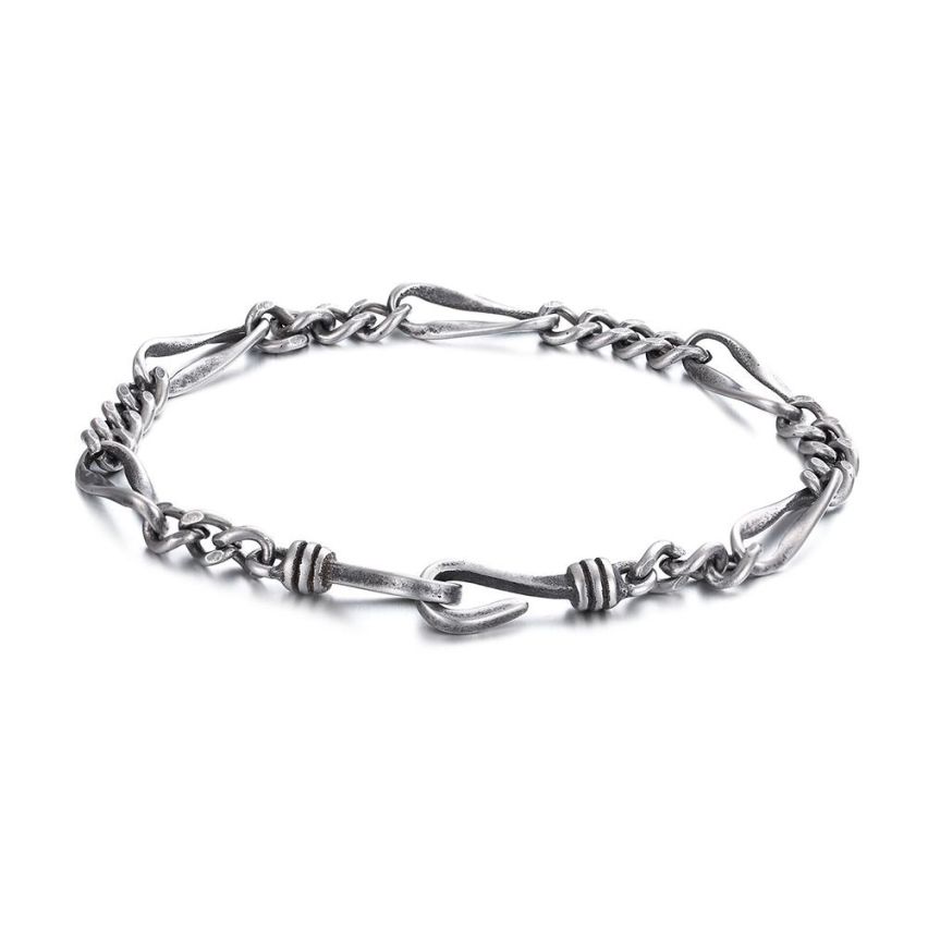 S.Steel Antique silver Balinese Men-c