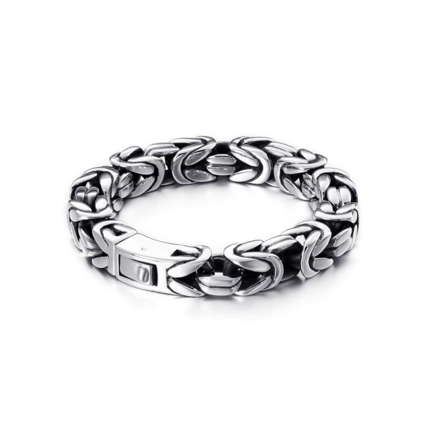 S.Steel Antique silver Balinese Men-c