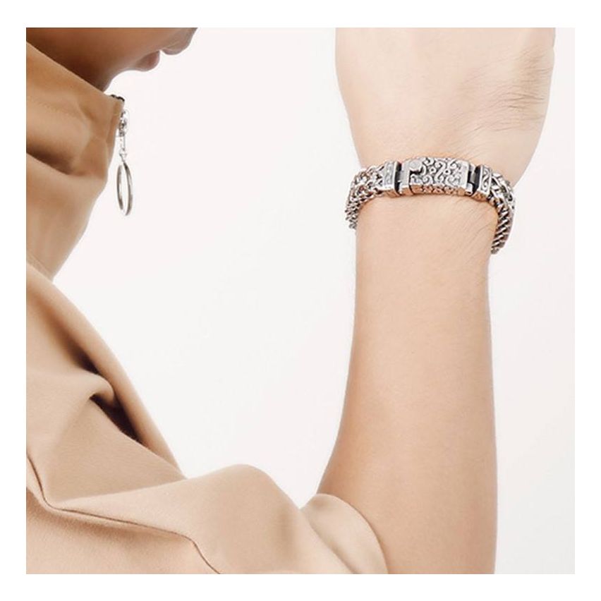 S.Steel Antique silver Balinese Men-c