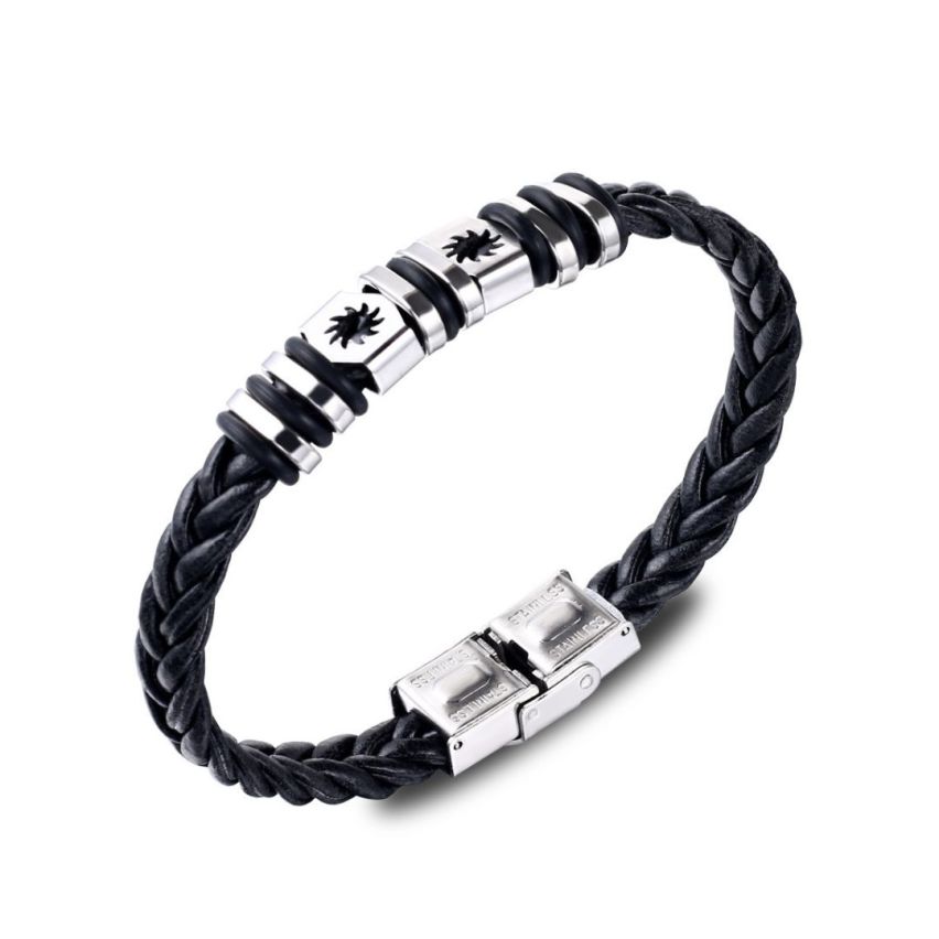 Leather Black Leather Men-c 15g