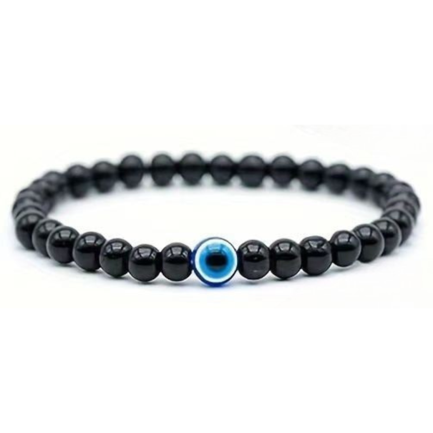 Black Natural Stone Beads Women-c 70g 180x8mm