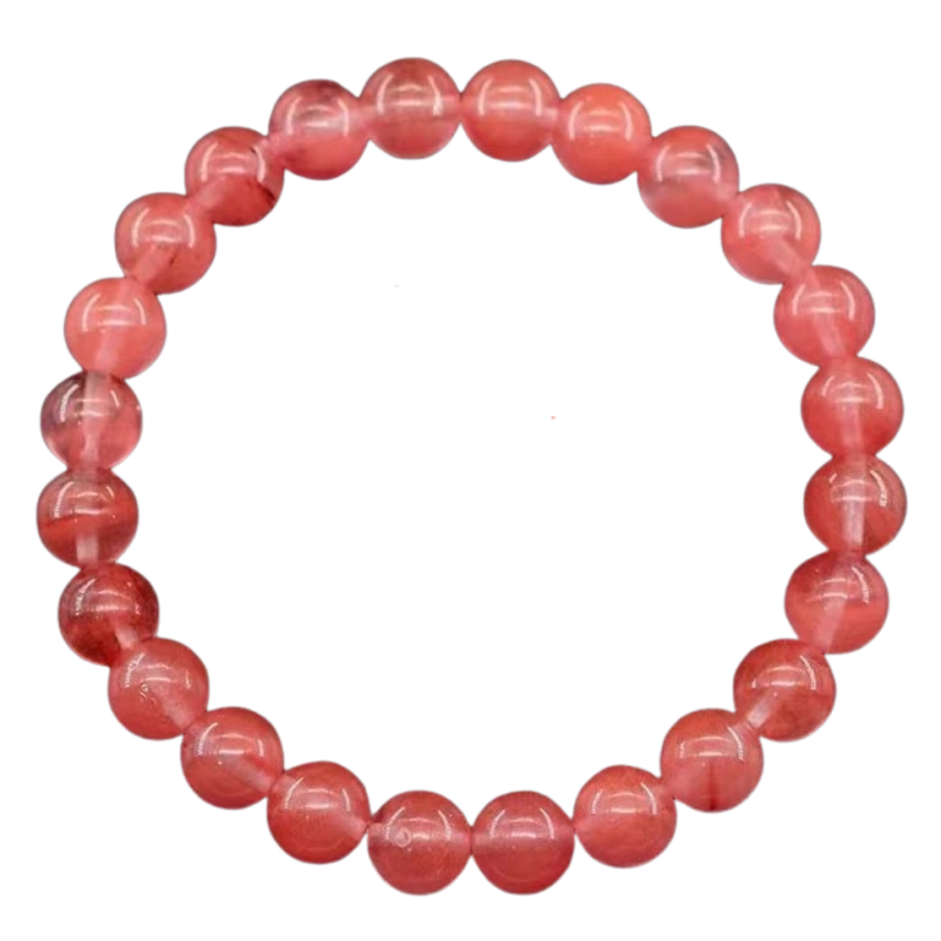 Red Natural Stone Beads Women-c 20g 190x8mm