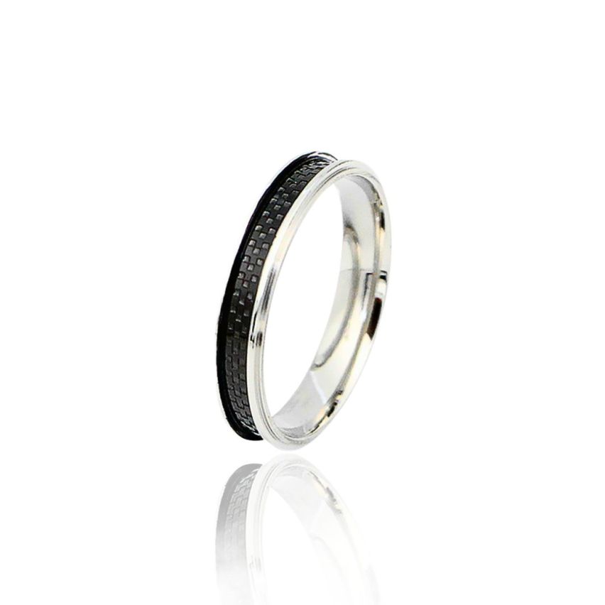 S.Steel Black Wedding Women-c - 1.4mm US4