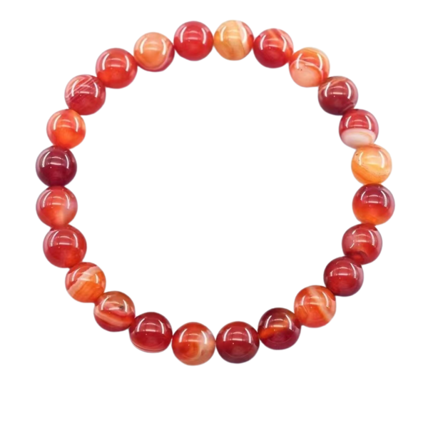 Red Agate Beads Women-c 20g 190x8mm