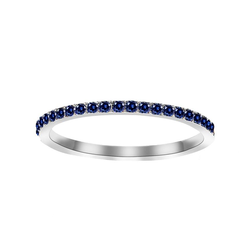 S.Steel Blue Zircon Women-c