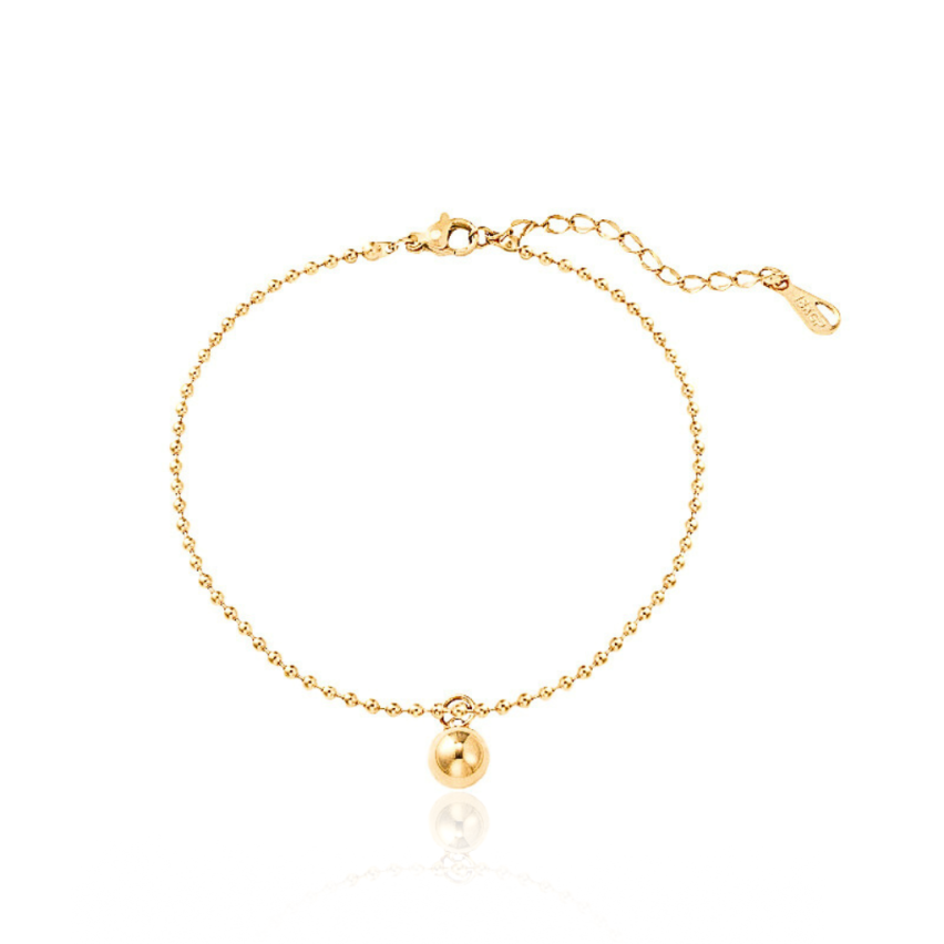 ESSENTIAL Gold Plating S.Steel Anklets Women-c 