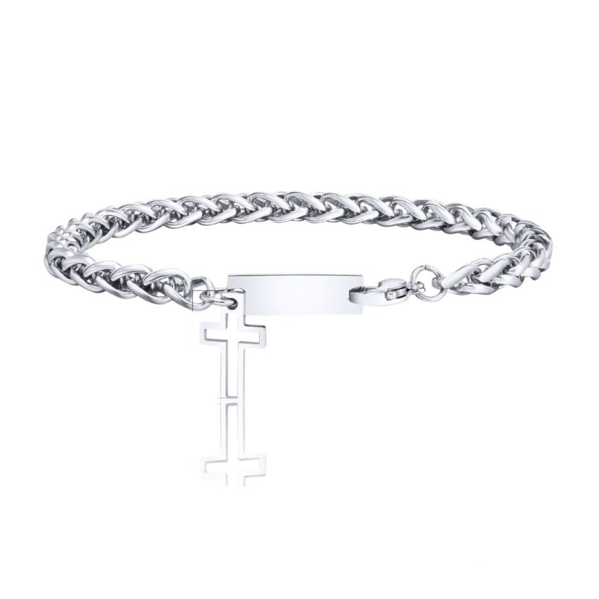 S.Steel Cross Men-c 19g