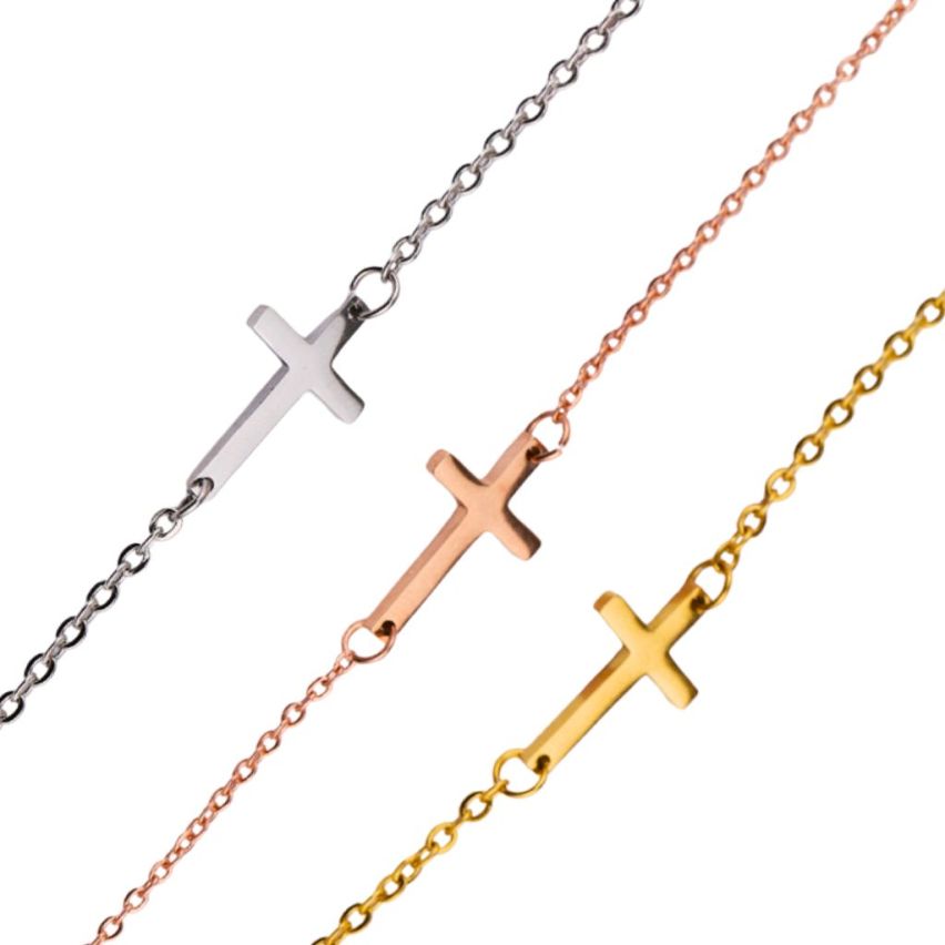 S.Steel Cross Women-c