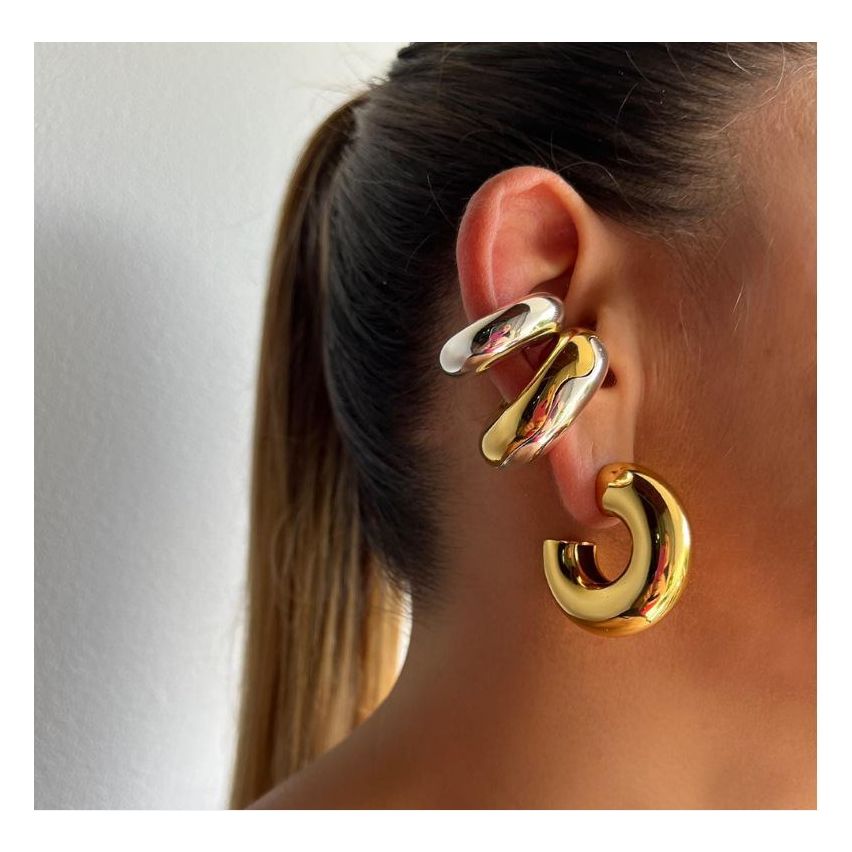 S.Steel Ear cuff Earrings