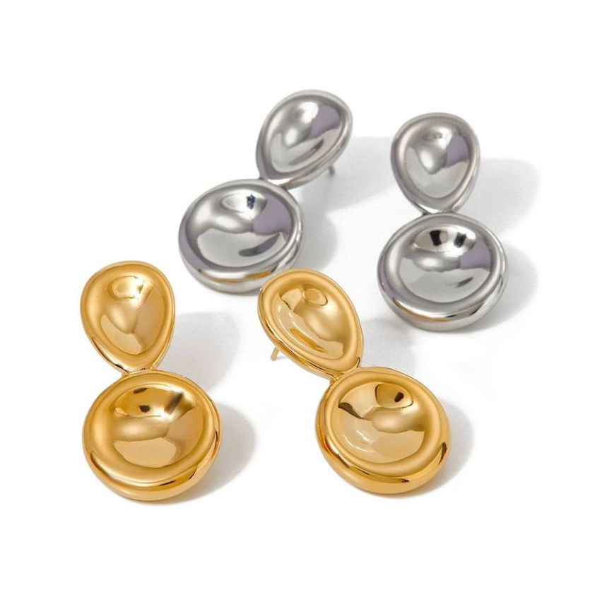 S.Steel Long Earrings