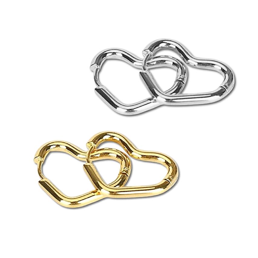 S.Steel Hoop (Standard) Earrings