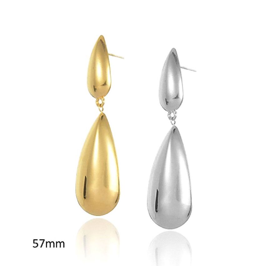 S.Steel Long Earrings