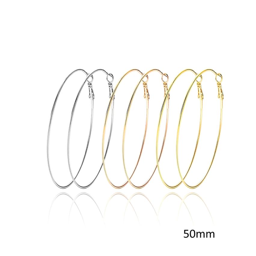 S.Steel Hoop (Standard) Earrings