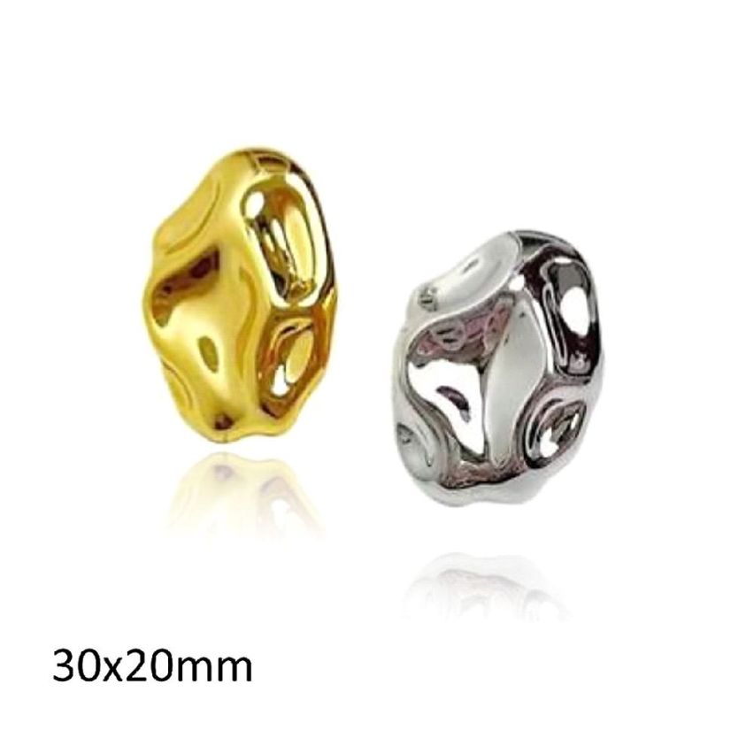 S.Steel Smooth Earrings