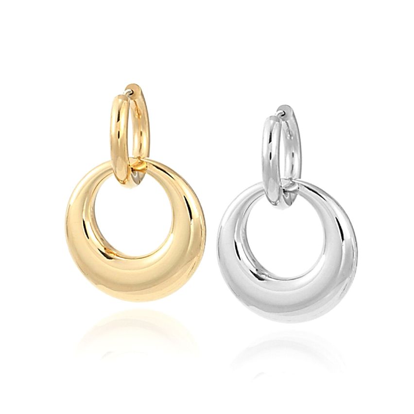 S.Steel Long Earrings