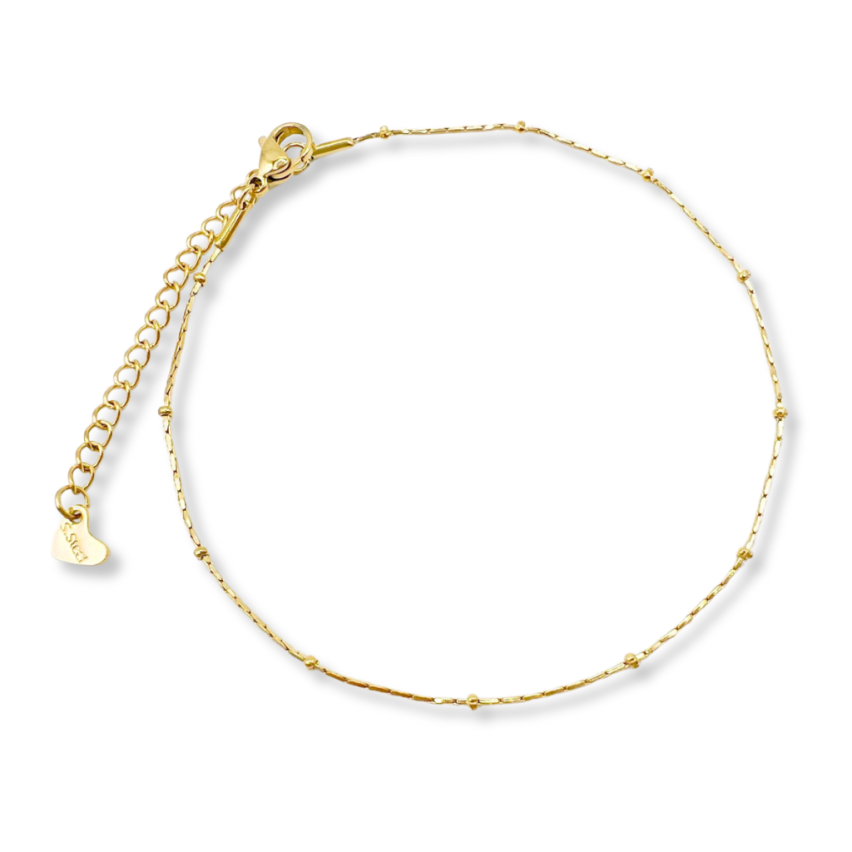 ESSENTIAL Gold Plating S.Steel Anklets Women 