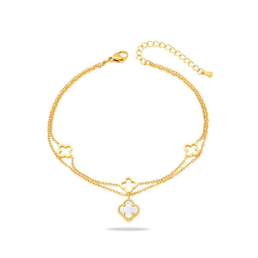 ESSENTIAL Gold Plating S.Steel Anklets Women 3.5g 