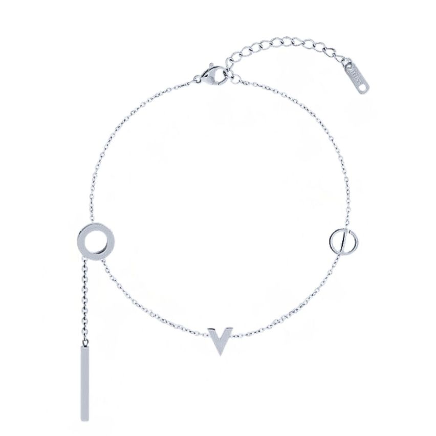 S.Steel Anklets Women-c