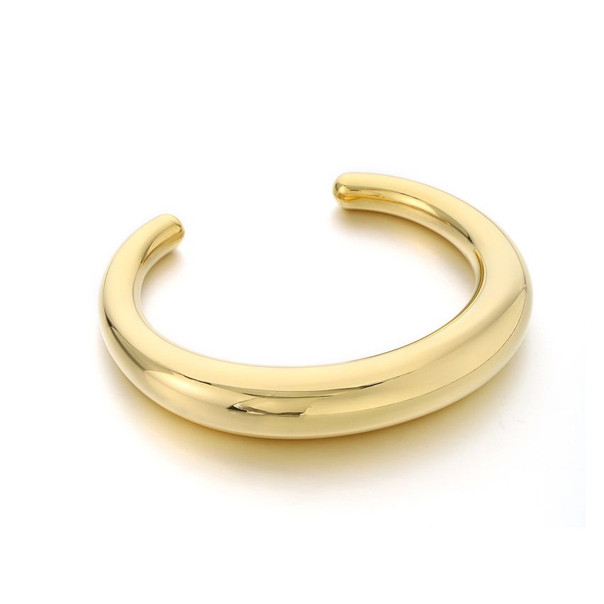 ESSENTIAL S.Steel Gold Plating Smooth Women-c  - 13mm 