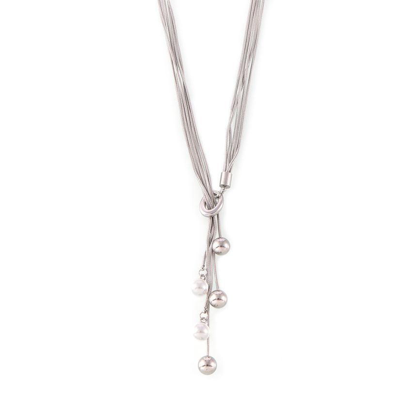 S.Steel New Freshwater pearl Long Women-c 32g