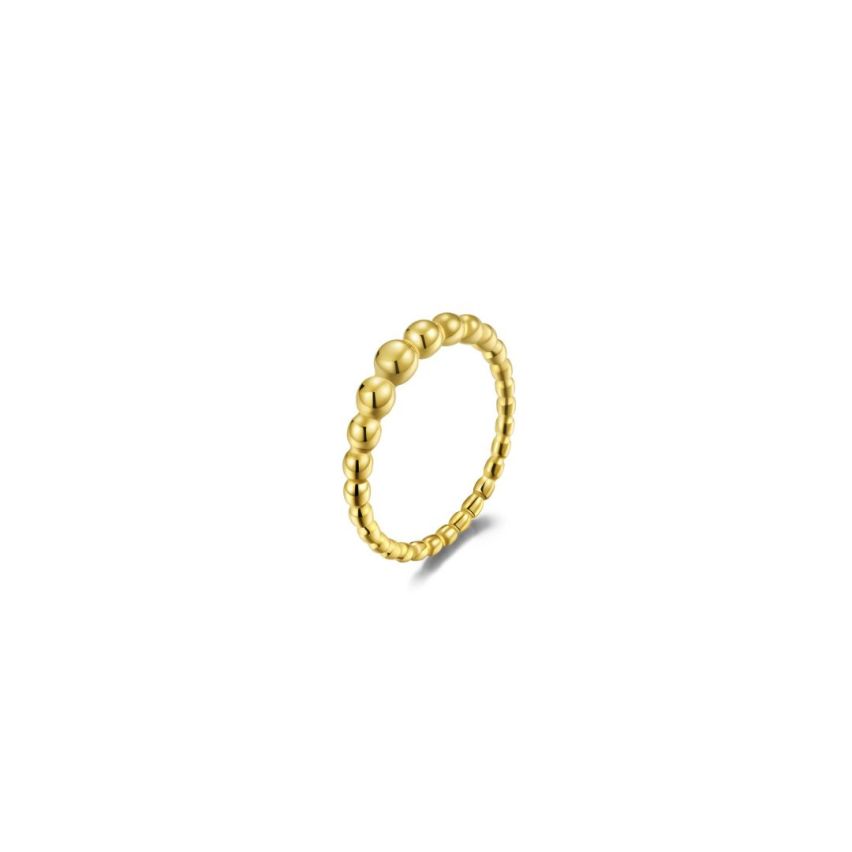 S.Steel Gold Plating Minimalist Women-c 2g - 3.5mm EU57 - ES17 - US8