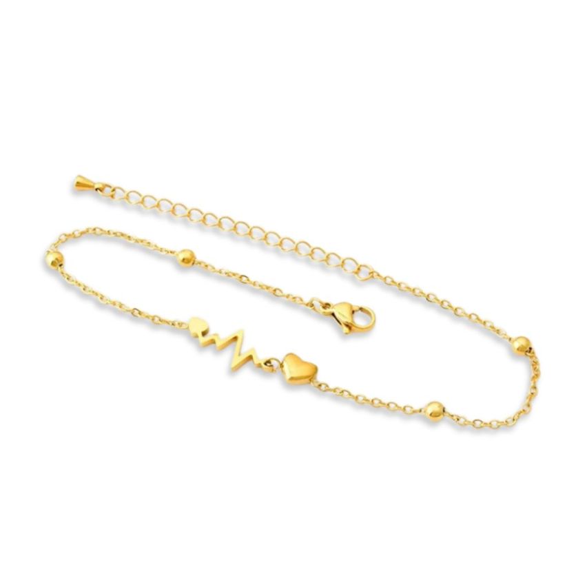 S.Steel Gold Plating Geometric Women-c 2.6g