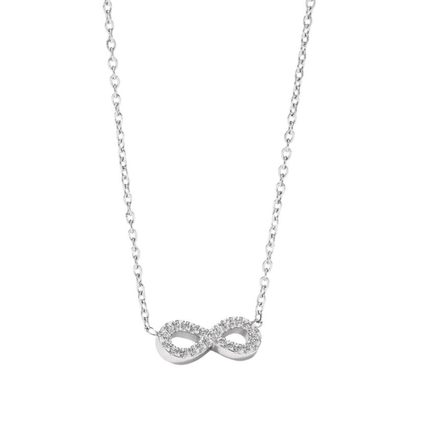 S.Steel Zircon Minimalist Women-c