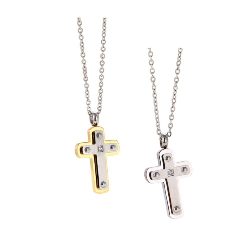 S.Steel Cross Men-c