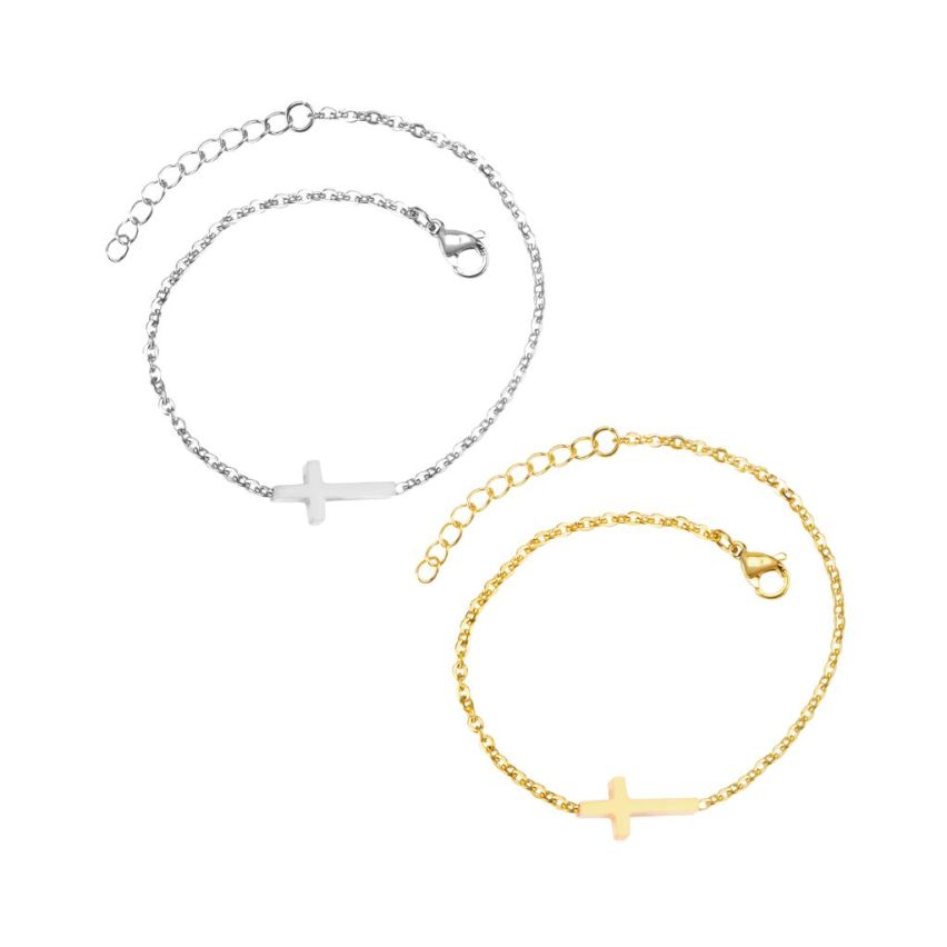 S.Steel Cross Women-c