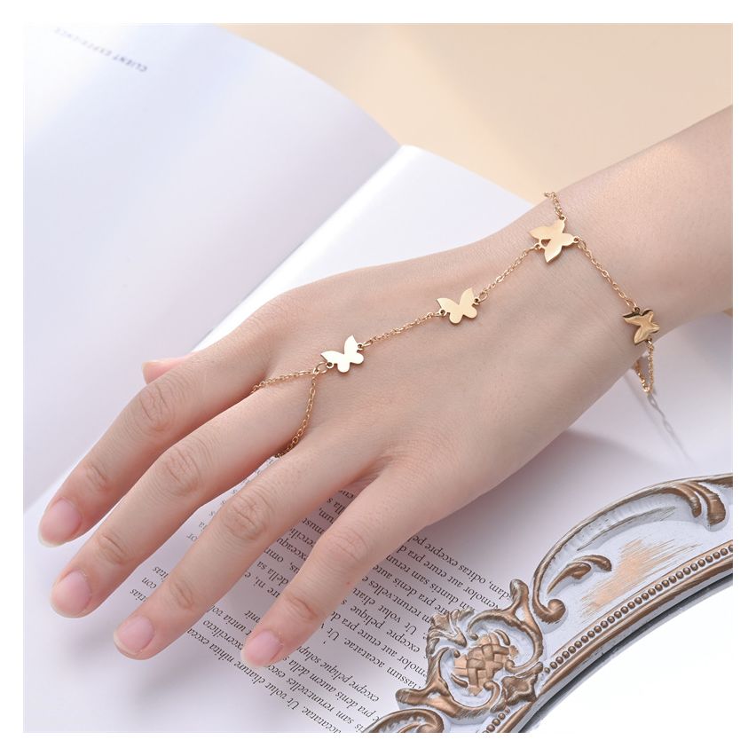 S.Steel Gold Plating Indians Women-c 10g