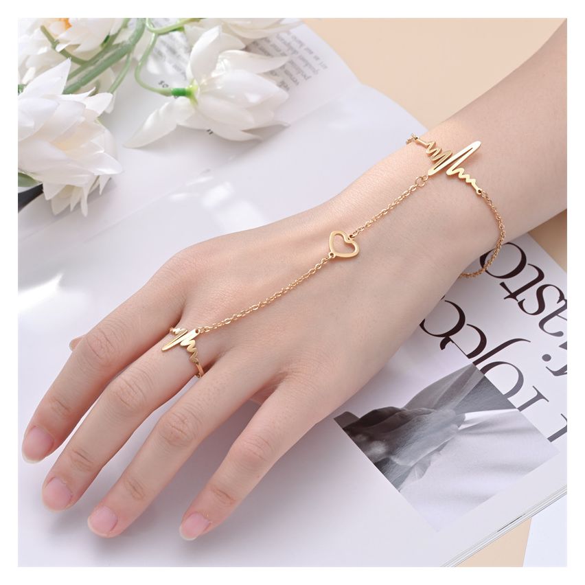 S.Steel Gold Plating Indians Women-c