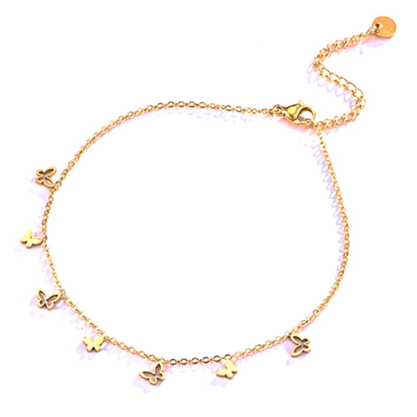 S.Steel Gold Plating Minimalist Women-c 10g