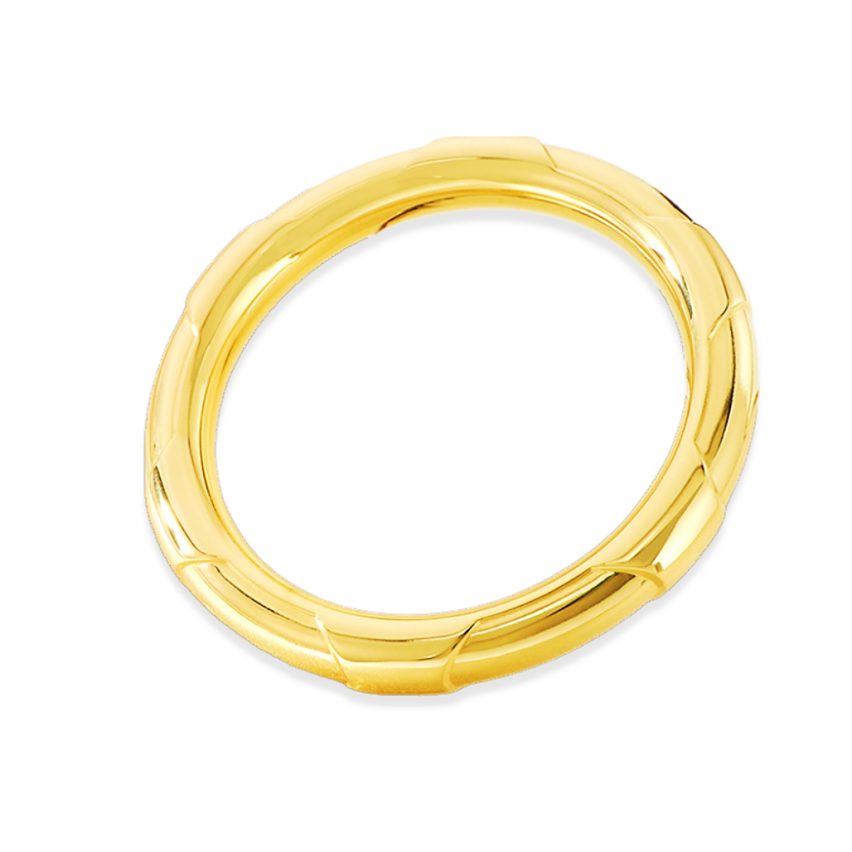 S.Steel Gold Plating Minimalist Women-c 33g 62x10mm