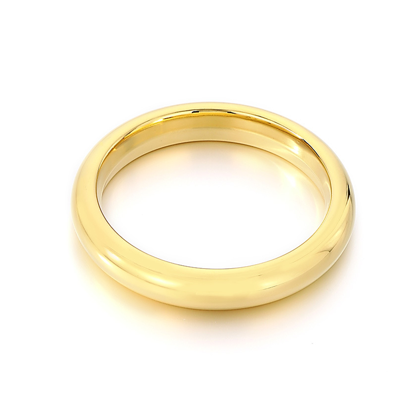 S.Steel Gold Plating Minimalist Women-c 36g 63x13mm