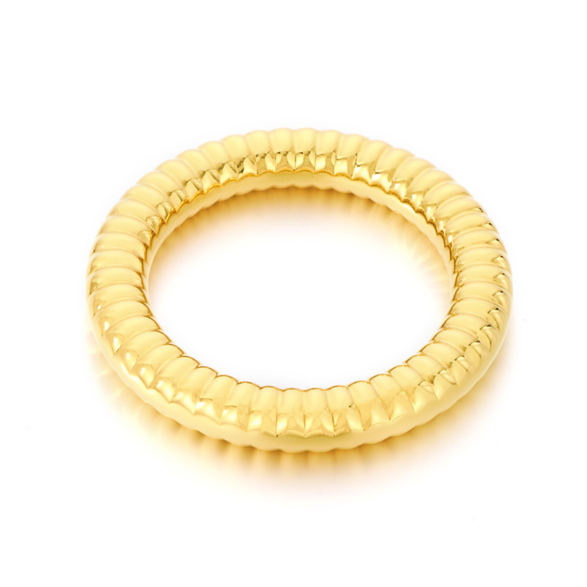 S.Steel Gold Plating Minimalist Women-c 49g 62x13mm