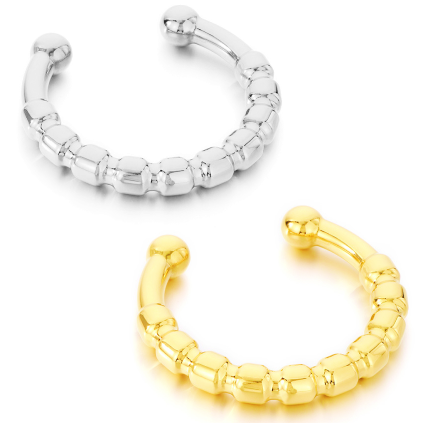 S.Steel Gold Plating Minimalist Women-c 26g 58x11mm