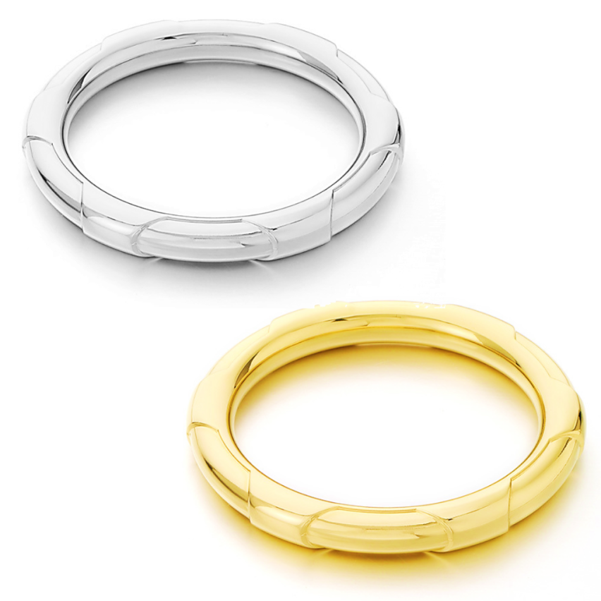 S.Steel Gold Plating Minimalist Women-c 33g 62x10mm