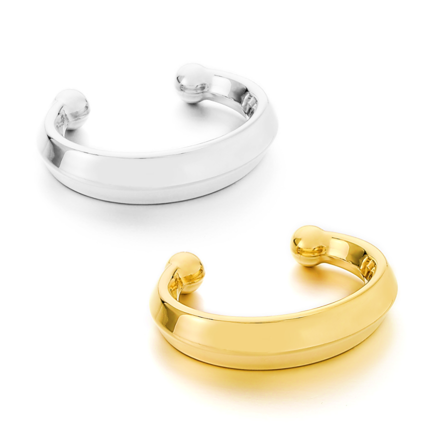 S.Steel Gold Plating Minimalist Women-c 30g 59x18mm