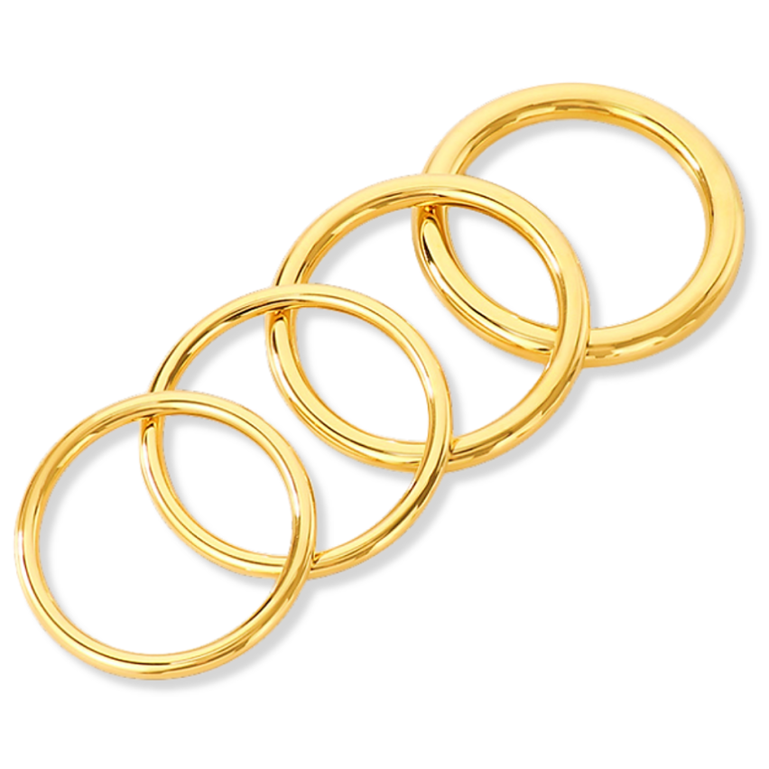 S.Steel Gold Plating Minimalist Women-c