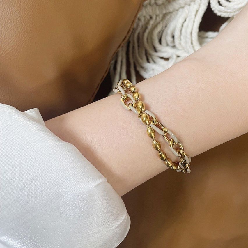 Gold Plating Beads Women-c