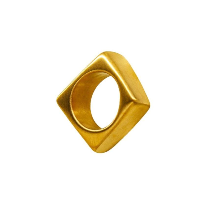 S.Steel Gold Plating Smooth Women-c 23g EU66 - ES26 - US11