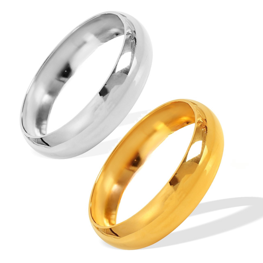 S.Steel Gold Plating Smooth Women-c 39.1g 188.4x15mm