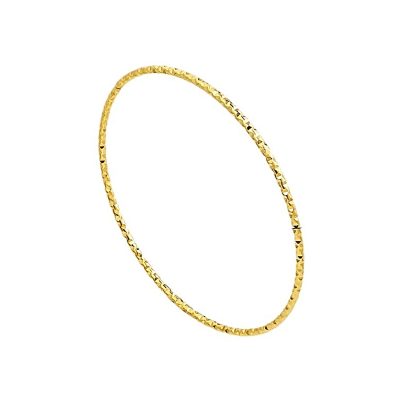 S.Steel Gold Plating Texture Women-c 5g