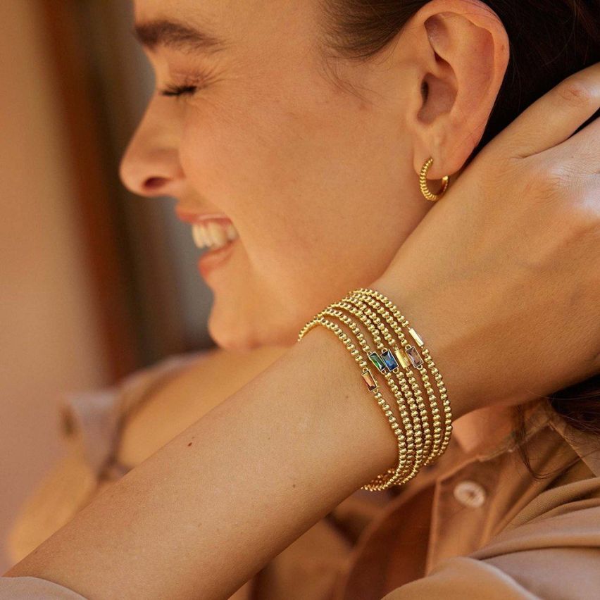 Gold Plating Zircon Minimalist Women-c 4g