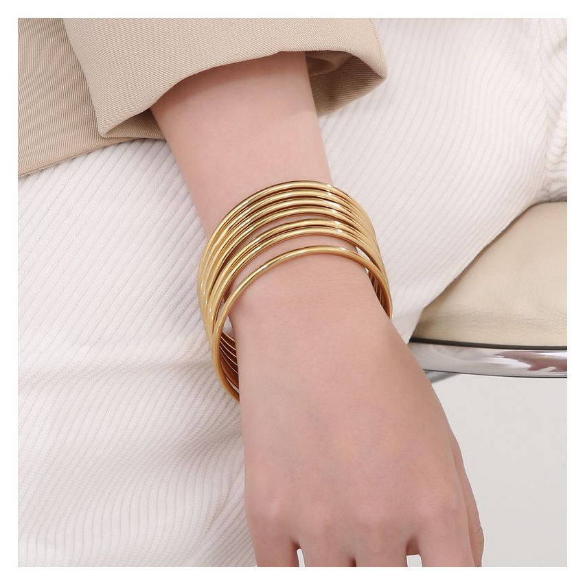 Gold Plating Smooth Women-c