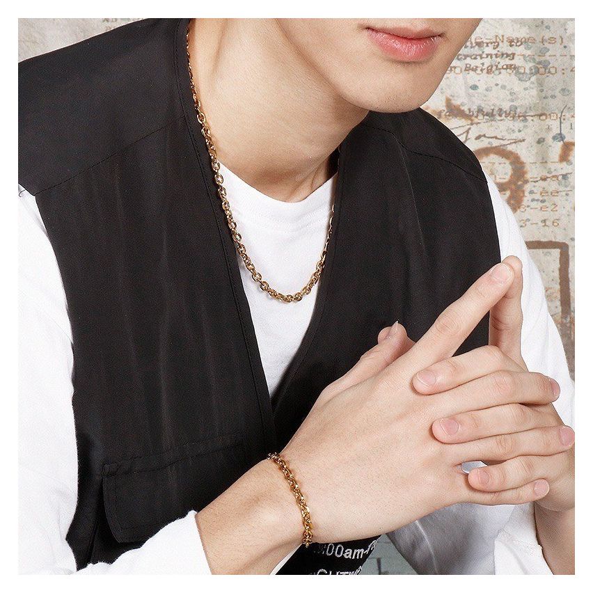 Gold Plating Chain link Men 