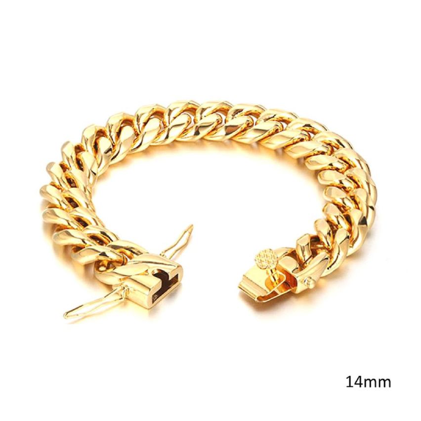Gold Plating Chain link Men-c